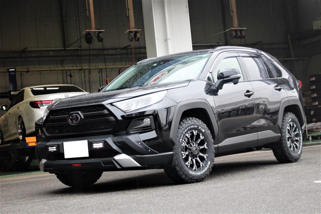 RAV4をカスタム。MGモンスターとBFグッドリッチでフィールドモンスター ...