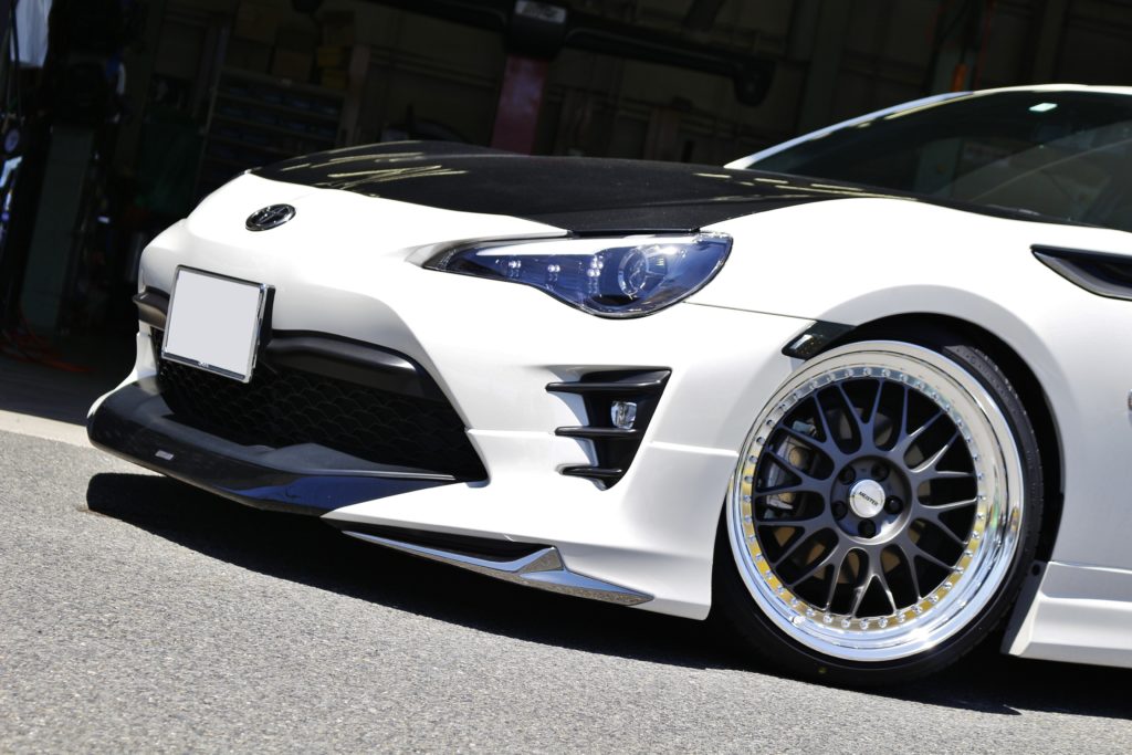 86 後期 に マイスターm1 3p 装着 3ピースホイールでツライチ仕様に 一宮店 店舗ブログ タイヤ ホイールの専門店 クラフト