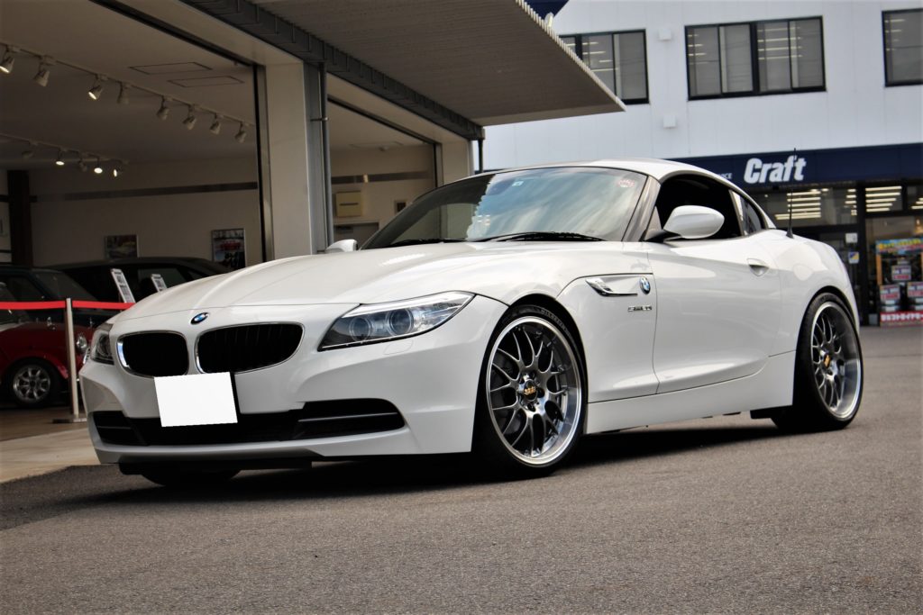 E89 BMW Z4に深リムBBS RSGT 19インチ。アライメントも同時施工！ 中川店 店舗ブログ