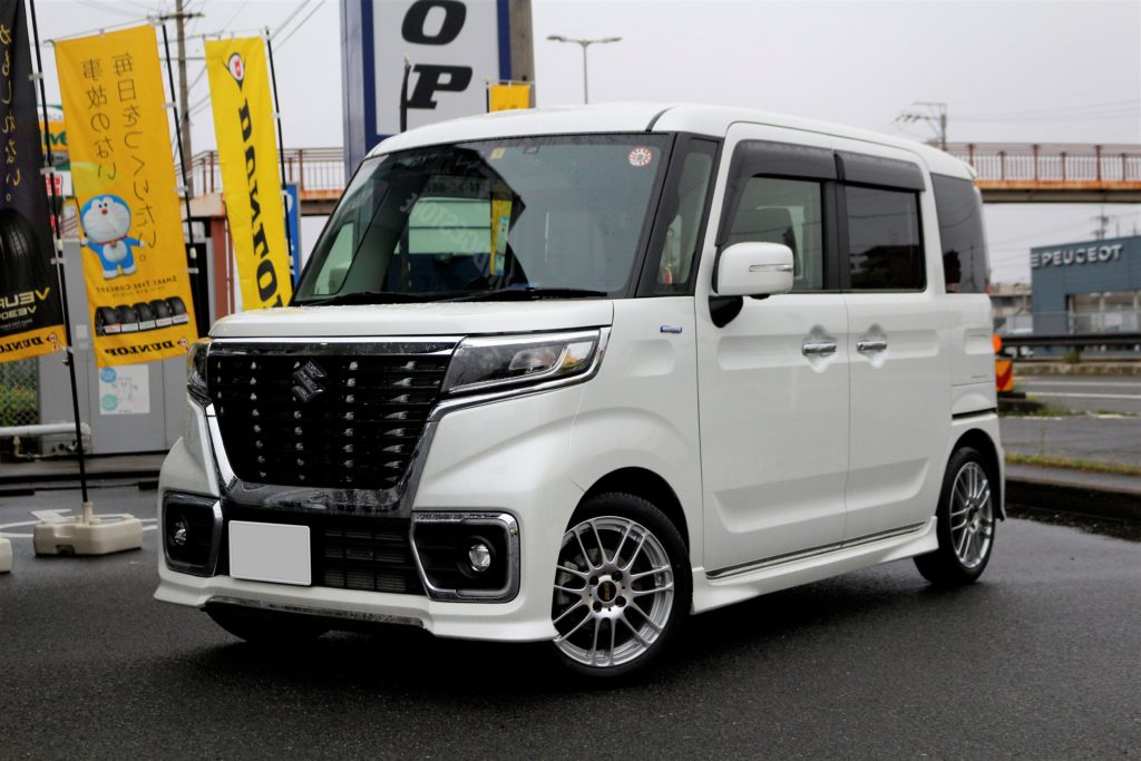スペーシア カスタム に BBS RE-L2取付、王道且つシンプルカスタム 