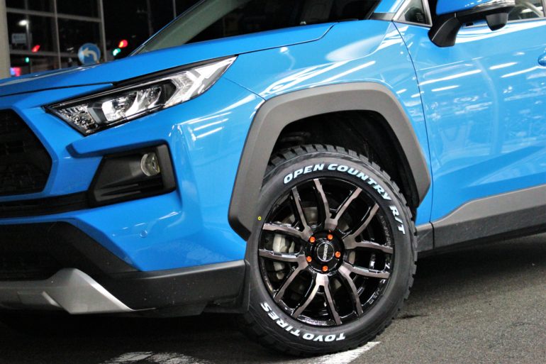 RAYS グラムライツ 57CR スタッドレス付き  18inch  RAV4