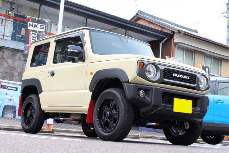 Jb64ジムニーのタイヤ選び Yokohama Geolandar X Atを装着 Urban Off Craft 岐阜長良店 店舗ブログ タイヤ ホイールの専門店 クラフト