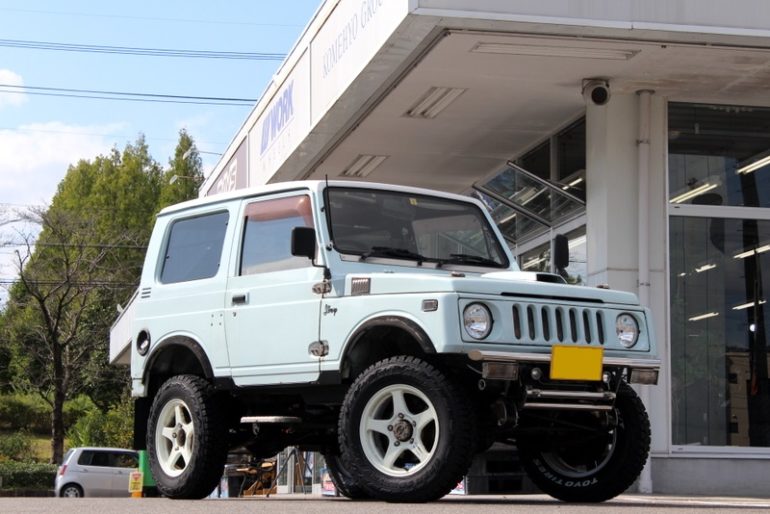 ｊａ１１ジムニーにtoyoオープンカントリーｒｔを装着 Urban Off Craft 岐阜長良店 店舗ブログ タイヤ ホイール の専門店 クラフト