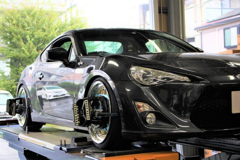 work vs 19インチ　86 BRZ