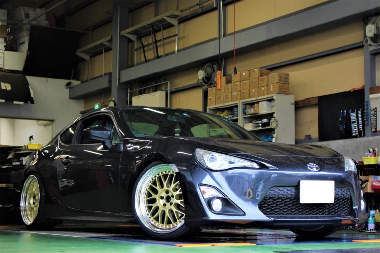 work vs 19インチ　86 BRZ