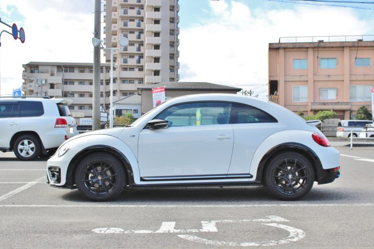 ｖｗザビートルをｋｗの車高調でローダウン 知立店 店舗ブログ タイヤ ホイールの専門店 クラフト