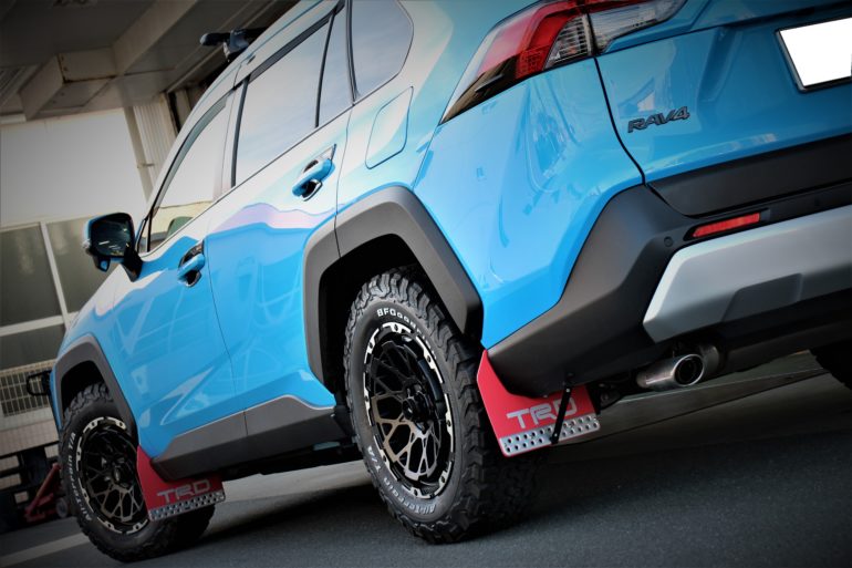 RAV4 TRD マッドフラップ　マッドガード車種