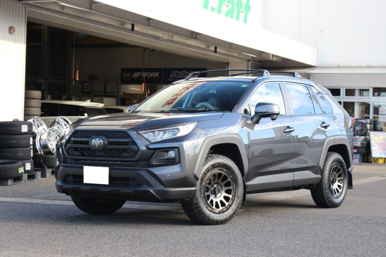 RAV4 MXAA54 4WD 1.5インチ リフトアップスプリングkit画像は他車種のものとなります