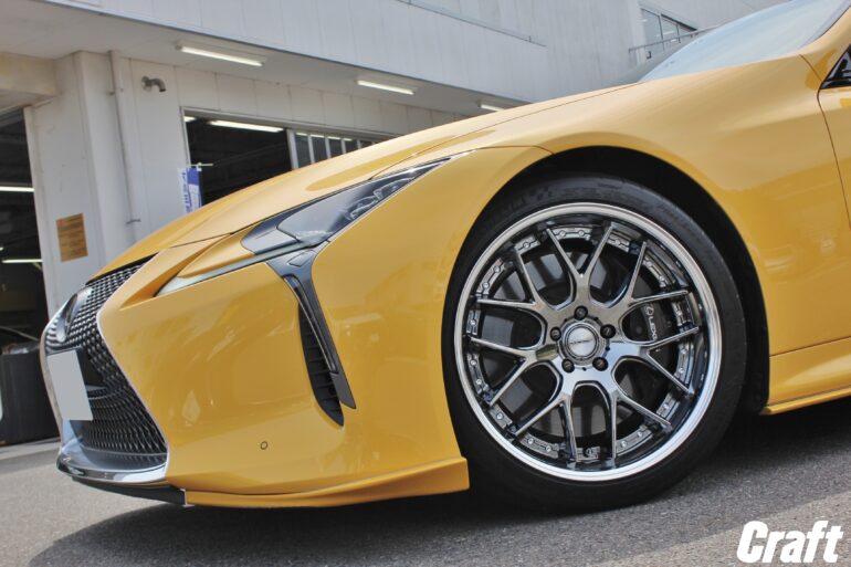 レクサス　LC500　ホイール　21インチ　クレンツェ　マーベリック　ツライチ　タイヤ　