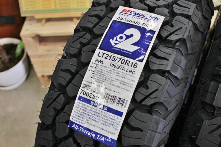 BFグッドリッチの215/70R16がついに入荷！今回も数量限定です。サイズ