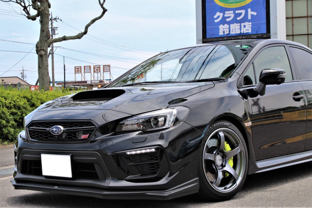 VAB WRX に ADVAN TC4 の 18インチ9.5Jをツライチ装着！ | 鈴鹿店 ...