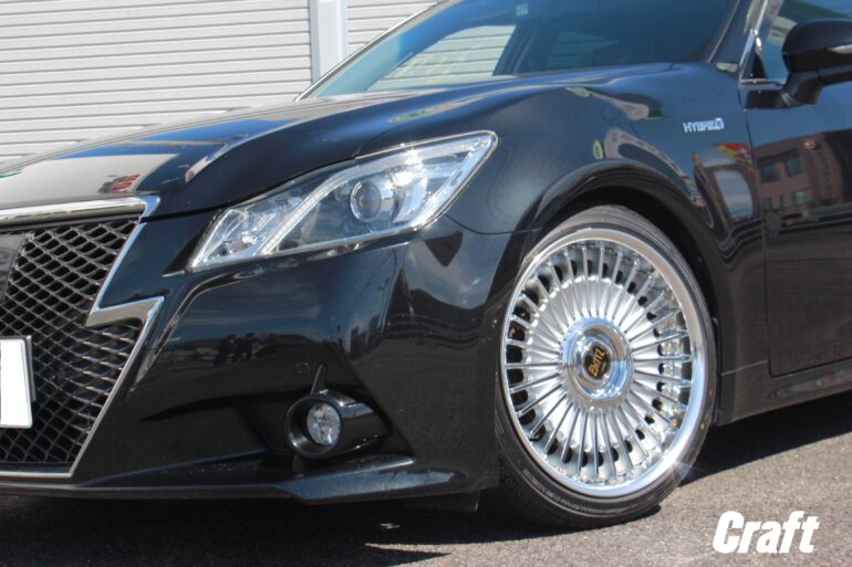 VIPのVIPによるVIPのためのホイール！！WORK イミッツをクラウン 