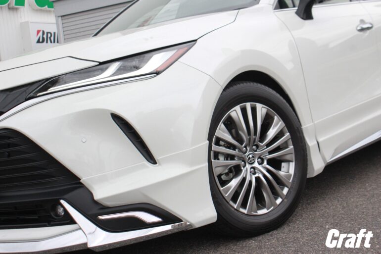 続々施工してます！！新型80ハリアーハイブリットに「ブリッツZZ-R 