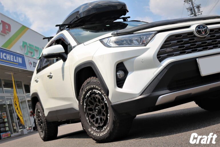 RAV4　ロックス　オープンカントリーRT　カスタム　バグガード　オフ系　