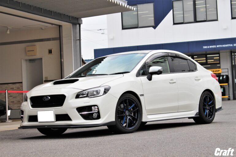VAG WRX S4をカスタム！ウェッズスポーツRN-55M 18インチ x HKS