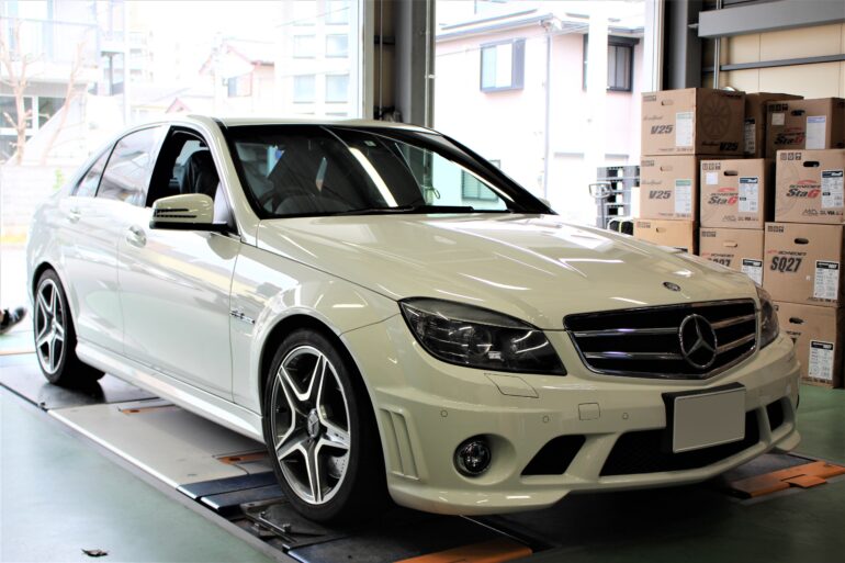 W204 C63AMGにBBS RI-A 18インチ装着！ | 相模原店 | 店舗ブログ 