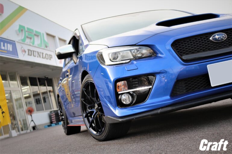 WRX S4　レイズ　ボルクレーシング　G025　１８インチ　限定カラー　LD　抜き替え　ホイール　カスタム