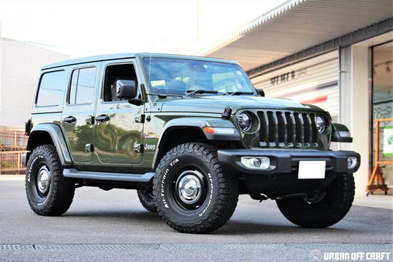 jeep JLラングラー　2.5インチ　サスペンション