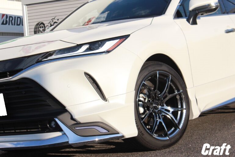 乗り心地重視の複筒式 テイン フレックスz を新型80ハリアーに装着 知立店 店舗ブログ タイヤ ホイールの専門店 クラフト