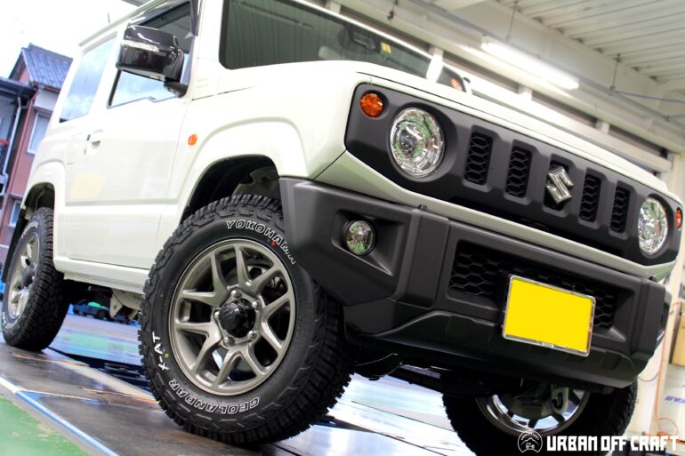 ジムニーはタイヤ選びでもっと楽しくなる！ジオランダーX-ATホワイト  