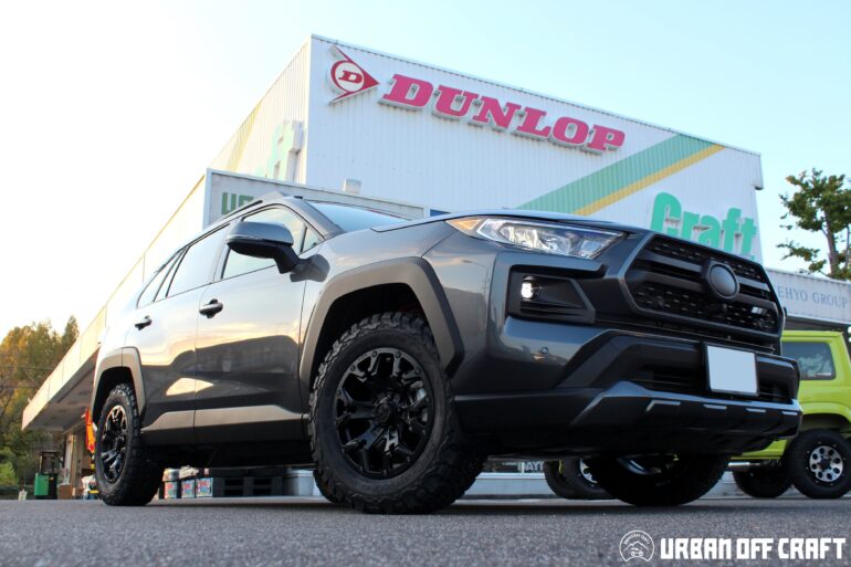RAV4にMGゴーレムを装着！ブラックコーデで自分だけの特別仕様へ 
