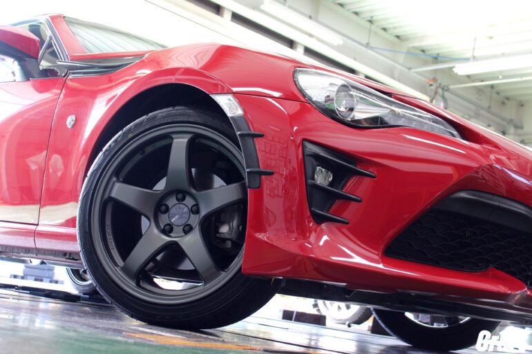 86に走りの5本スポークを！エンケイPF05でさらにスポーティーな 
