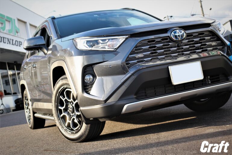 RAV4　カスタム　レイズ　デイトナ　NTD5　