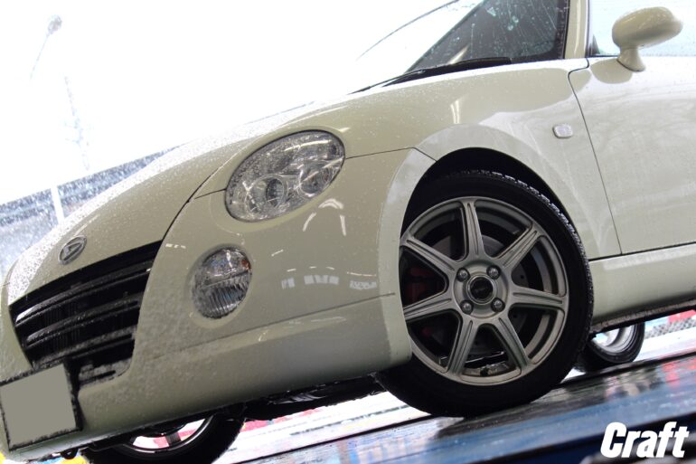 コペンのリフレッシュカスタム Hksハイパーマックスｓ車高調を装着 岐阜長良店 店舗ブログ タイヤ ホイールの専門店 クラフト