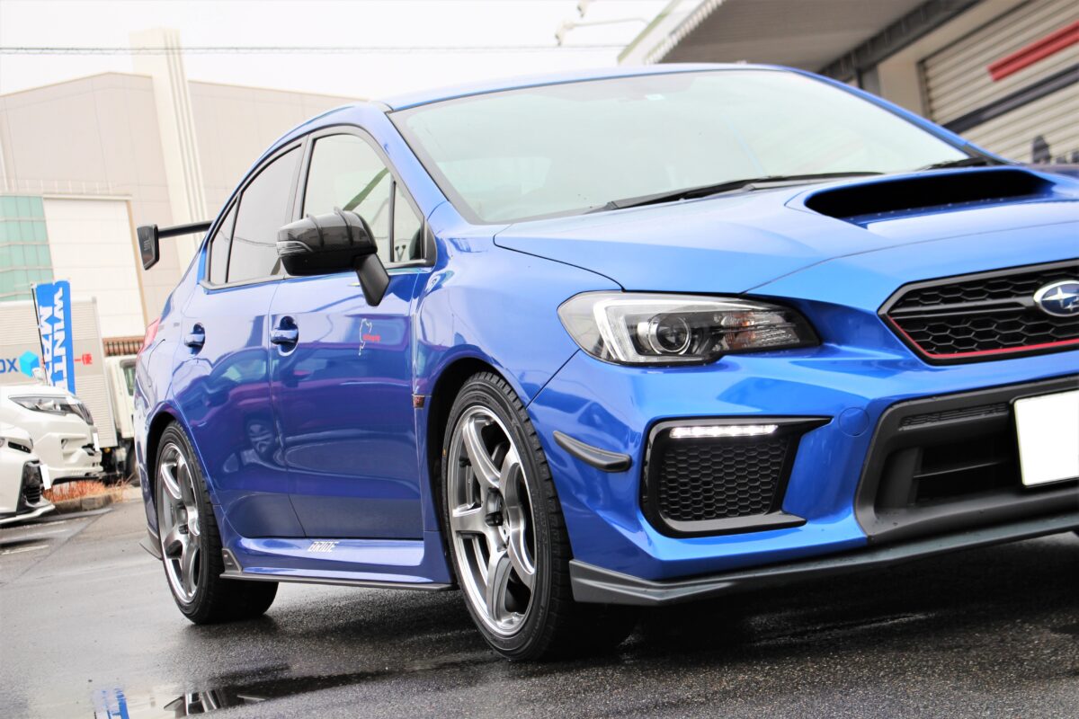 限定車 WRX STI タイプRA-Rの冬。WORK エモーションT5R 18インチで ...