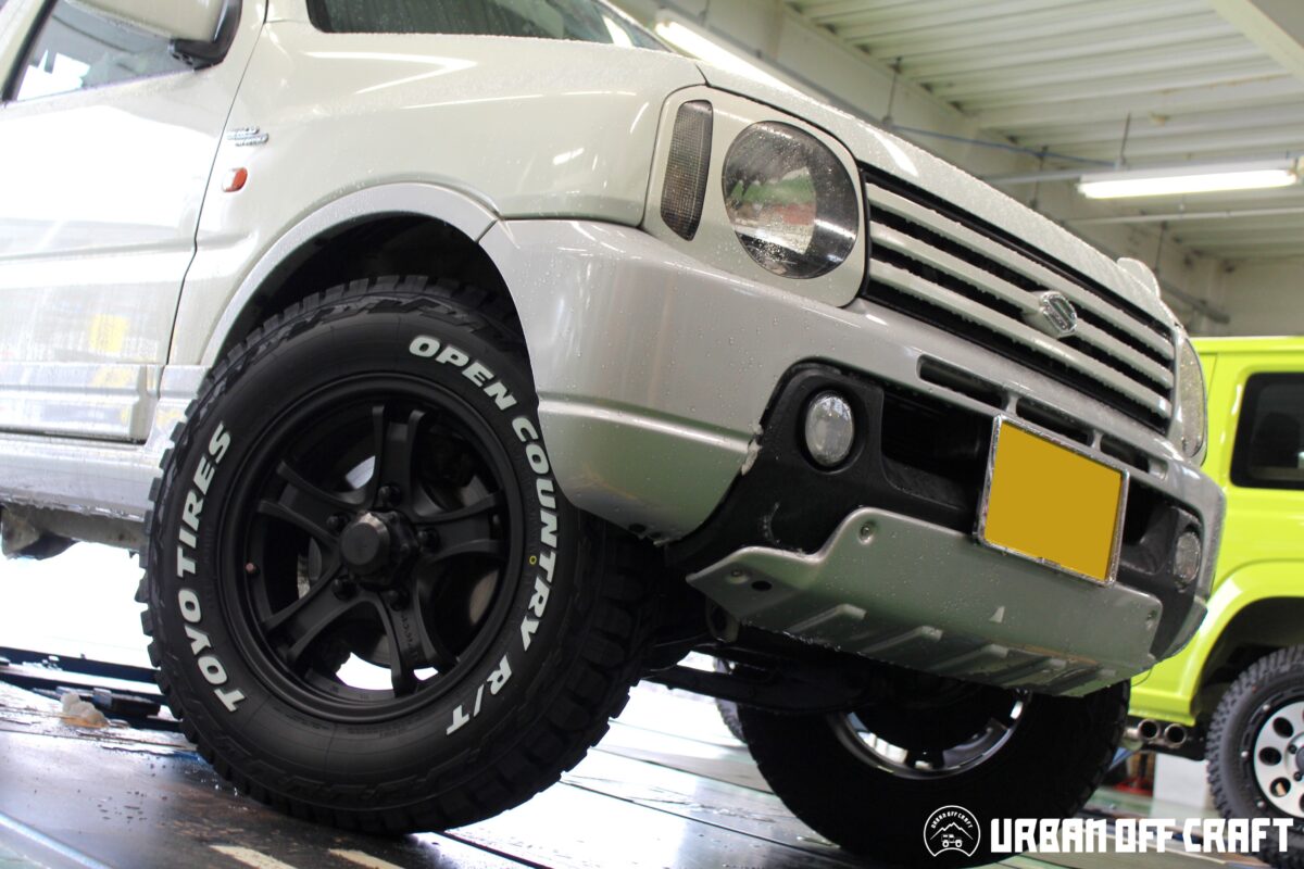 JB23ジムニーにもオープンカントリーRTが人気！せっかくならホイール 