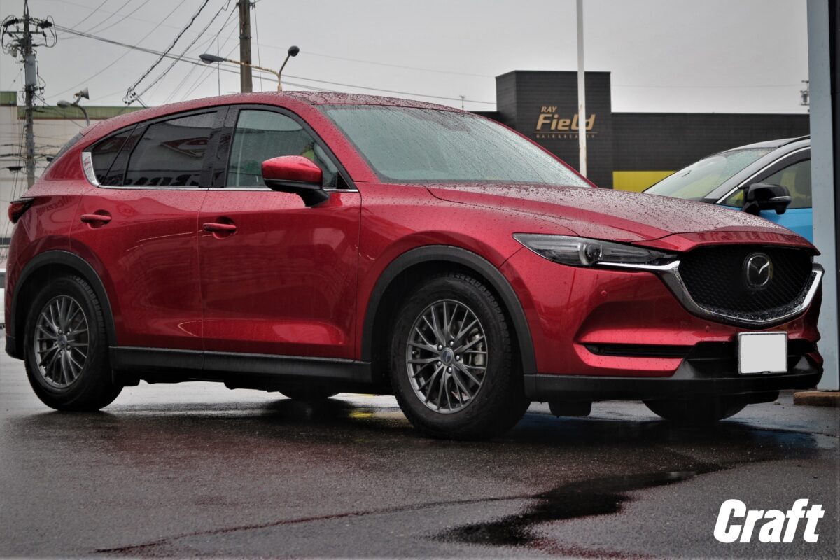 CX-5　カスタム　ローダウン　シャコタン　車高調　ブリッツ　ダンパーZZR　コンケイブフェイス　ホイール　サイズは！？　