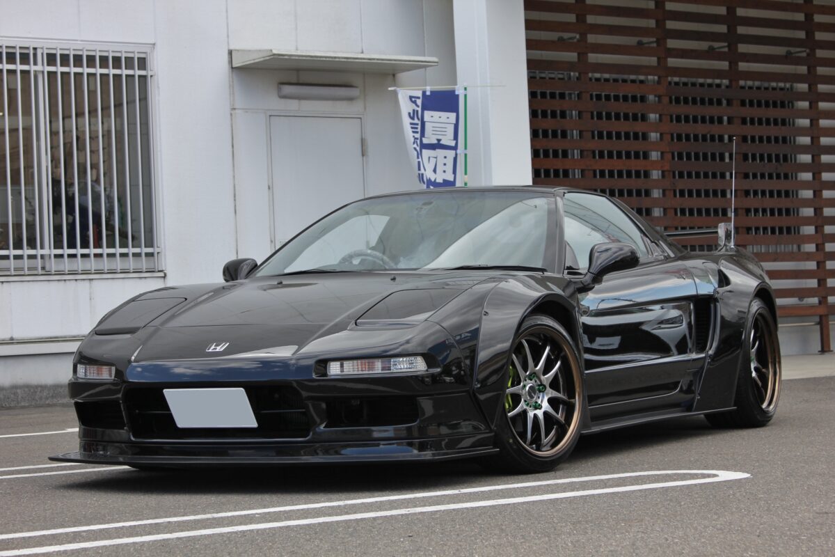 LB WORKS NSX NA1が完成。魅惑のワイドボディキットに超深リムな