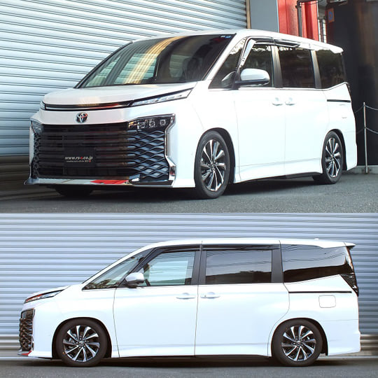 新型ノア・ヴォクシー】カスタム情報！！車高調・ダウンサス編 