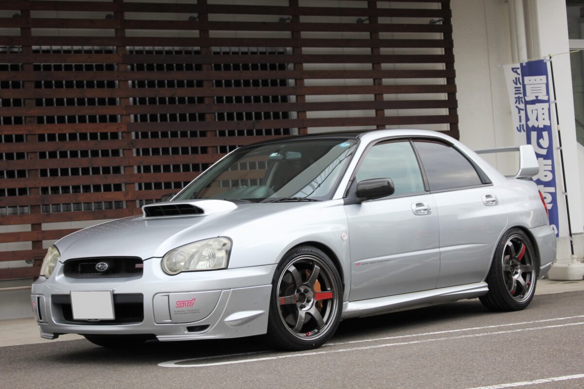 SUBARU WEEK①インプレッサWRX STI GDB D型のTE SAGA SL＆アドバン