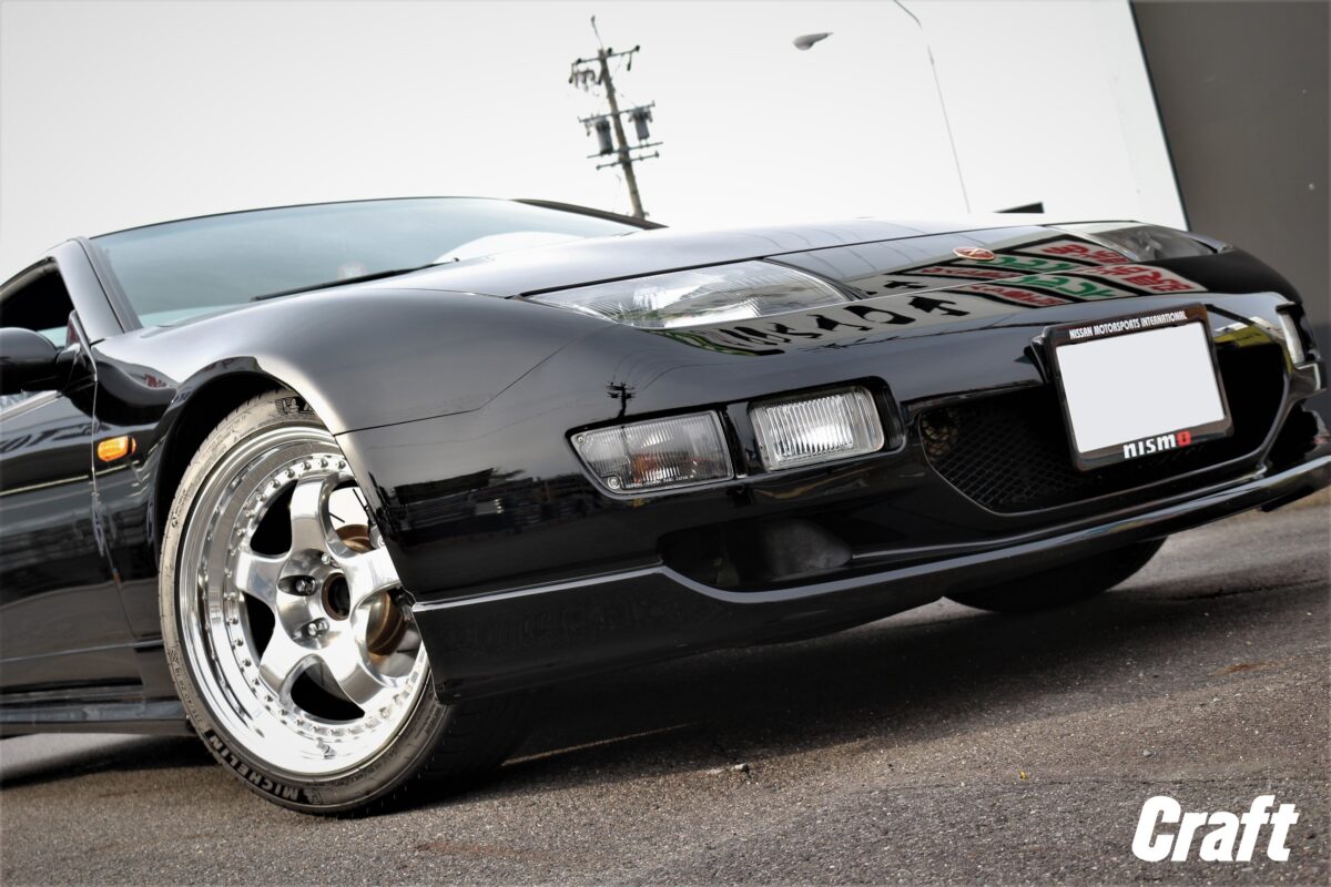 フェアレディ　Z32　ホイールカスタム　ツライチ　マイスターS1 3P　WORK/ワーク