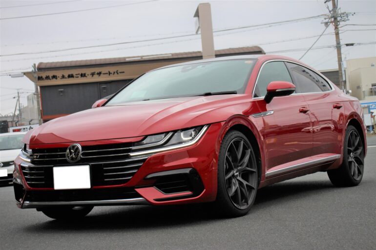 さりげなく、上品にローダウン。VWアルテオンにアイバッハPRO-KIT