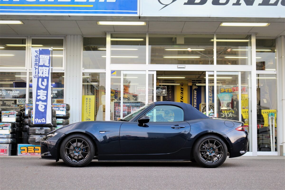 Mazda ロードスター990sをブリッツ Zzrでローダウンカスタム 多治見店 店舗ブログ タイヤ ホイールの専門店 クラフト