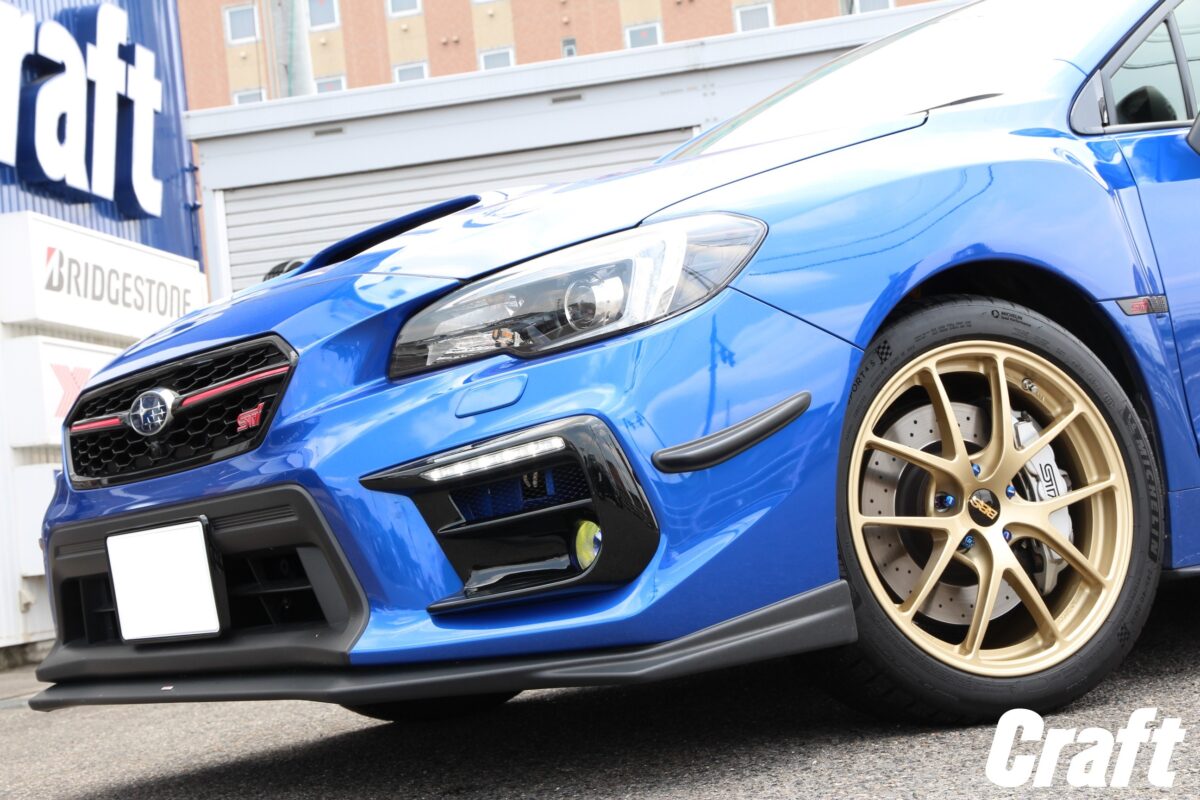 スバル WRX STI 純正 BBSホイールタイヤ  スタッドレス  鍛造