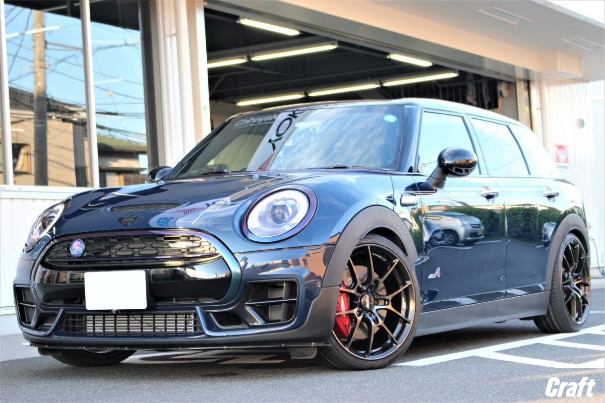 MINIクラブマンJCW F54にVOLK G025 19インチを装着！！ | 厚木店 