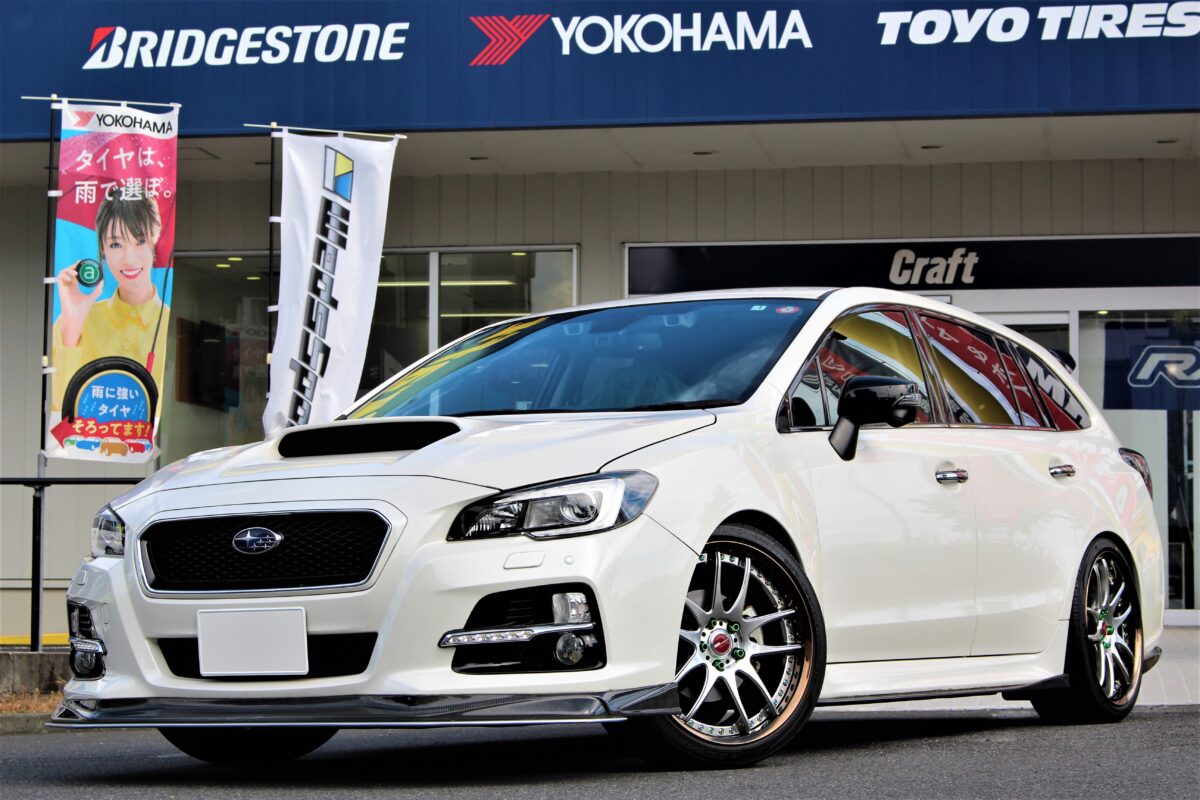 19x9.5j+36 235/35r19 MRR GF7 WRX レヴォーグ