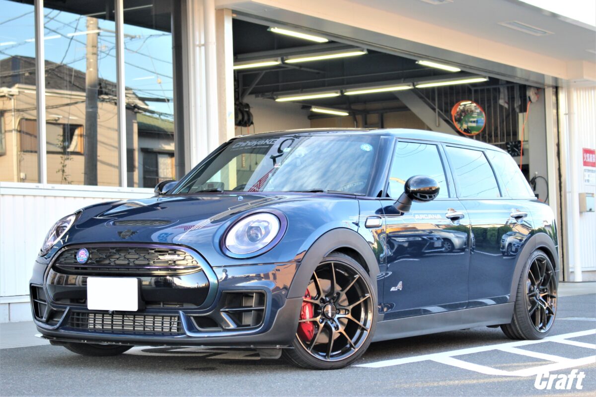 MINI CLUBMAN F54JCW 茹でれ 18インチスタッドレスセット