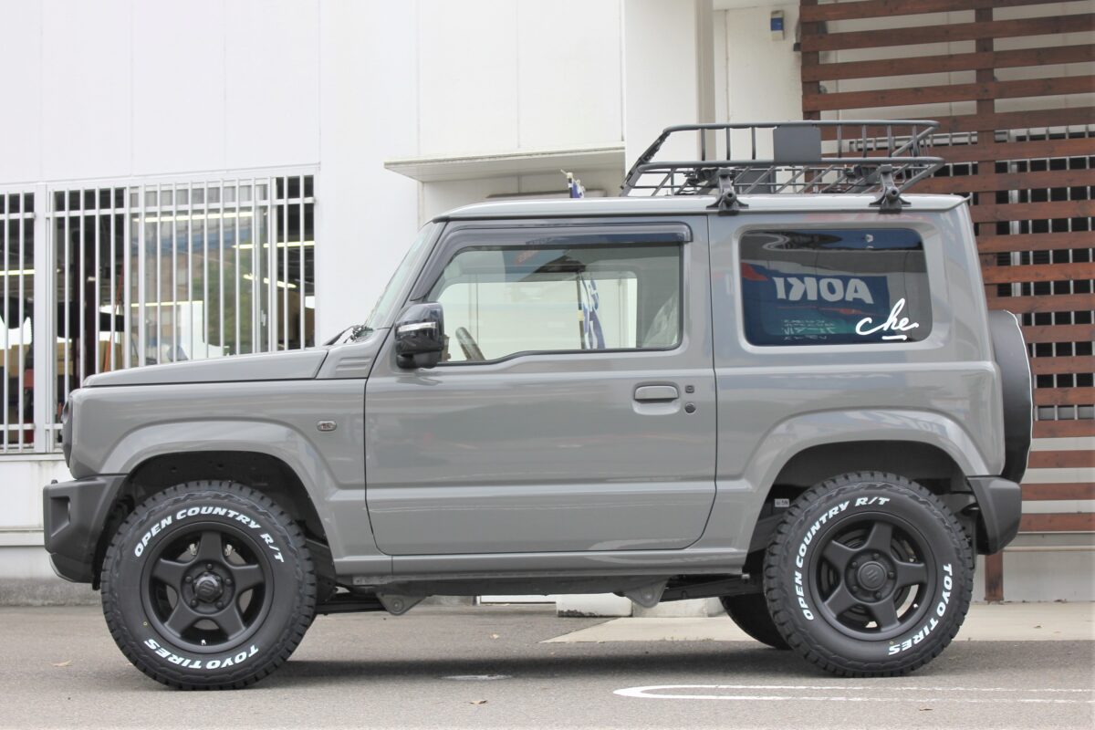 JB64ジムニーに4×4ES BRADLEY V＆オープンカントリーRTを装着!! | JB64 