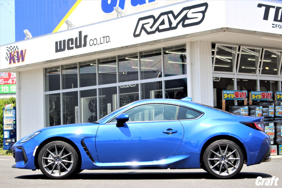 □ 新型BRZ ZD8のホイール交換 先代の6型と比べて装着出来るホイール 
