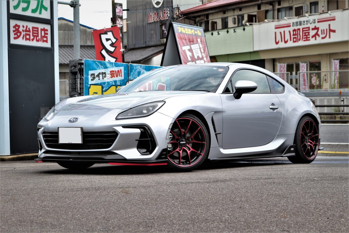 、BRZ等にSSR GT V ×7J 5H  + × MICHELIN e PRIMACY