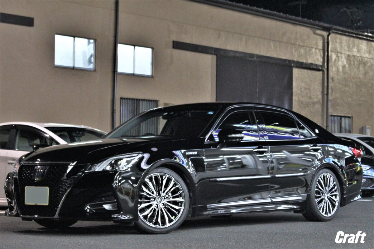 RSR 車高調 ブラックアイ (Black☆i) クラウン GRS181 (4WD 16/8～20/1) (BKT255M) 18.20.21クラウン 車高調 RSR BLACK-i 18クラウン アローズ車高調