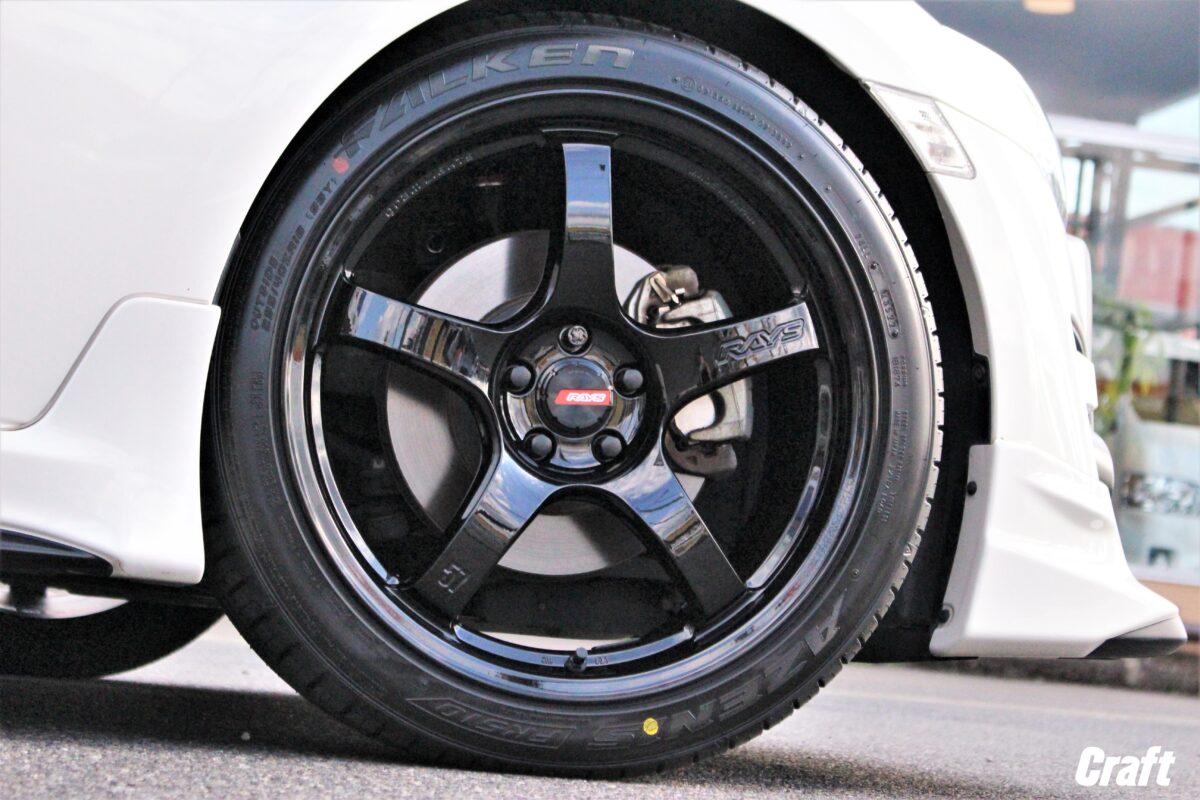 人気の57CRをトヨタ86に装着！！ ローダウンアイテムはBLITZ DAMPER  