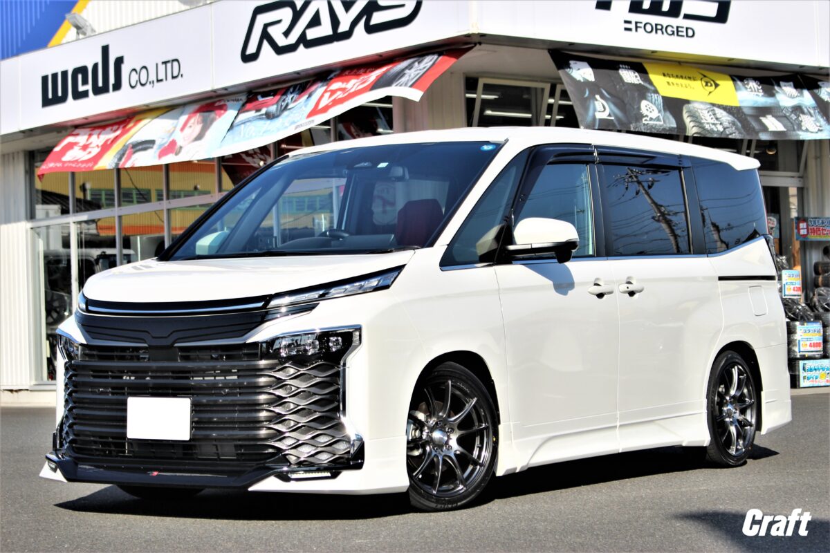 MZRA90W ヴォクシーをRSR TI2000ダウンでローダウン！！ | 厚木店 