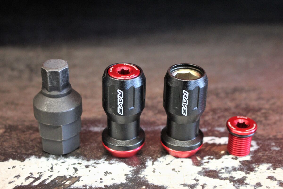 P1.5 小径ナット20個SET/チタン風/WORK MEISTER/ワーク マイスター(VS-SS)GOOFY/グーフィー/ENKEI/エンケイ/IMPUL/インパル/スパルコ/GOJFY