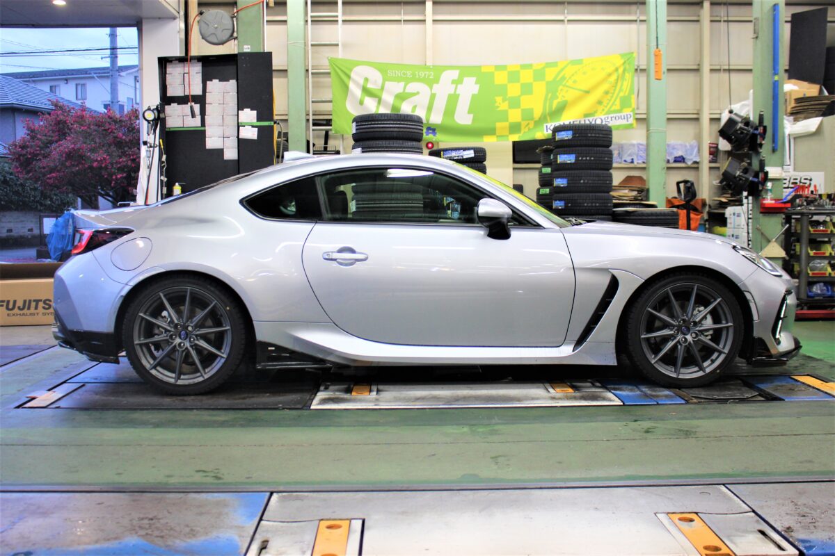 ZD8BRZ にTANABE FUNTO RIDEでローダウン！！サスペンション編