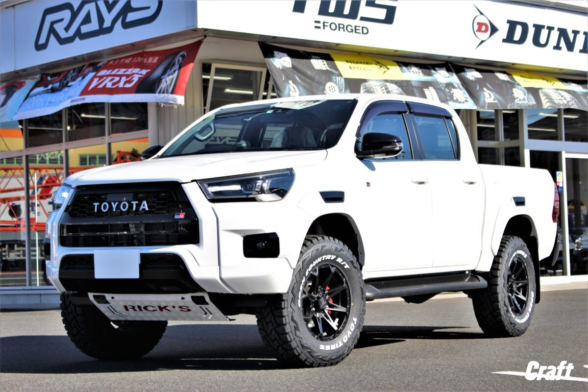 トヨタ ハイラックス(120系)用 285/55R20 122/119Q グリップマックス マッドレイジ RTマックス ホワイトレター ナイトロパワーデリンジャ トヨタ ハイラックス(120系)用 285⁄55R20 117⁄114Q ニットー リッジ